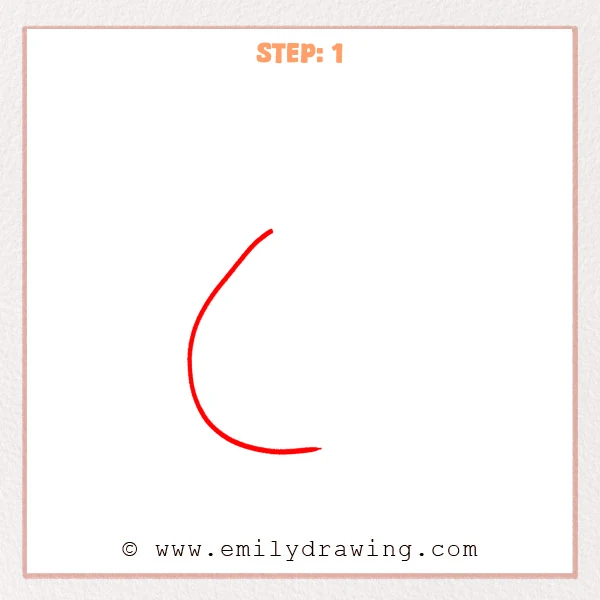 how to draw a money bag - Step 1